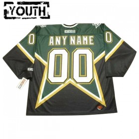 Dallas Stars Custom CCM Throwback Trikot Authentic - Kinder